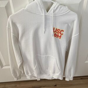 Gildan White USC Phi Mu Hoodie